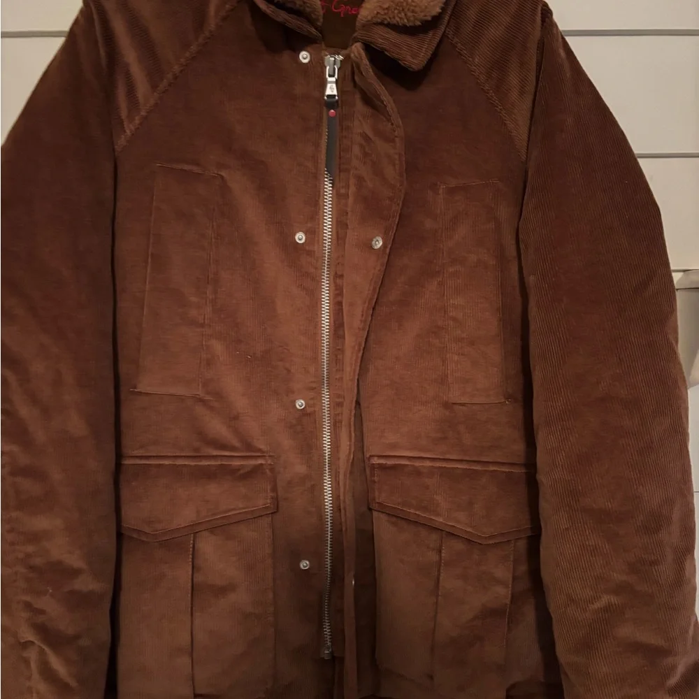 Robert Graham Brown Corduroy Ranch Chore Jacket Men’s Size XL New with Tag - Picture 8 of 16